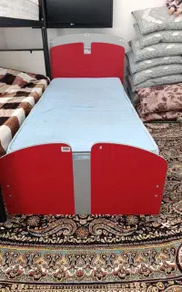 تخت خواب یک نفره با تشک