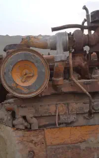 لوازم اوراقی بلدوزر دی۷چهار سیلندر کاترپیلار