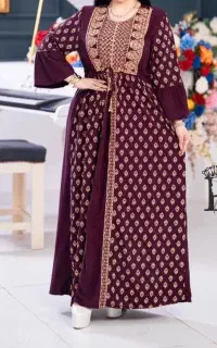 ماکسی هندی گلدوزی اصل