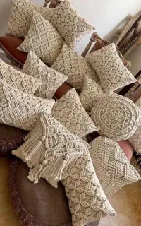 آموزش صفر تا صد مکرومه بافی