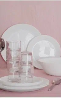 ظروف سفید ایکیا