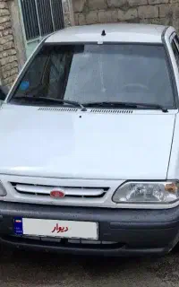 پراید سفید مدل 89