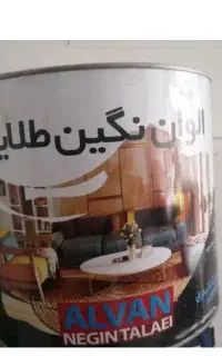 رنگ چهار کیلویی سفید براق روغنی