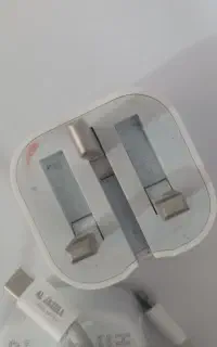 شارژر آداپتور اصلی آیفون ۲۰ وات همراه کابل اصلی