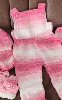 سرویس لباس بافتنی نوزاد