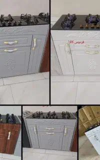 اجاق گاز کابینتی تنوع رنگ شیشه واستیل(فردوس کالا