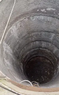 حفاری چاه آب مته‌ای کلافی جاذب