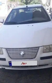سمند EF7 دو گانه کارخانه سفید مدل 95