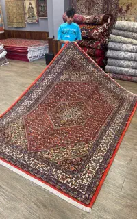 فرش ۶ متری مهربان طرح بیجار