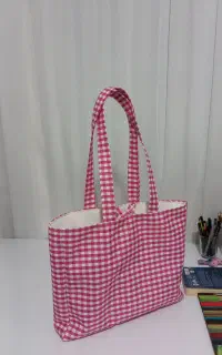 توتبگ پینترستی رنگ صورتی