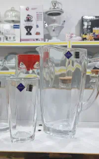 سرویس پارچ و ۶ عدد لیوان استارمکس وارداتی