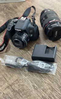 دوربین کنون 850d همراه ۲ عدد لنز و ریموت