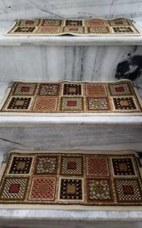 گلیم برای پله