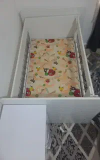 تخت کودک با فایل سه کشوی وتشک خشخواب