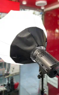 سافت باکس ویدئولایت حرفه ای 400 COB پایه و باکس