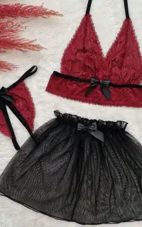 ست سه تیکه لباس خواب