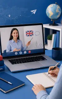 آموزش و تدریس زبان انگلیسی آنلاین و از راه دور