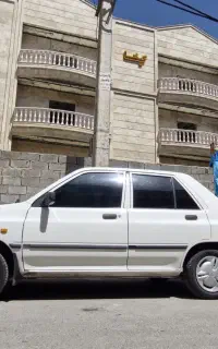 پراید ۱۳۱ مدل ۹۶ معاوضه با ۲۰۶ تیپ ۵ و ۳