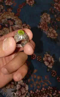 انگشتر نقره 925دستساز رکاب علی زنجان