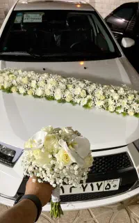 ماشین عروس دسته گل عروس مراسم ها
