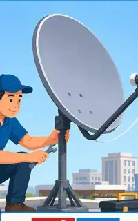 نصاب انتن نصب وتنظیم انواع گیرنده دیجیتال