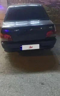 پراید 132 دوگانه کارخانه بی رنگ 87