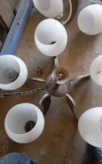 لوستر پنج شاخه ۲عدد