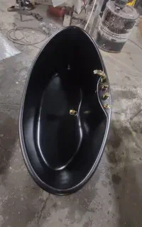 وان حمام کلاسیک 170*73 رنگ مشکی