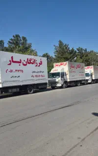شبکه حمل فرزانگانبار با کامیون های مسقف