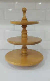 شیرینی خوری چوبی ۳ طبقه