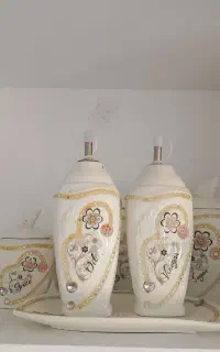 پا سماوری چینی رنگ نباتی