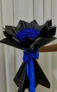 گل روبانی رزربانی دسته گل باکس هدیه نوزادی کادو