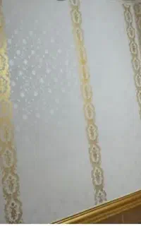نقاشی .طرح کاغذ دیواری و سفید کاری