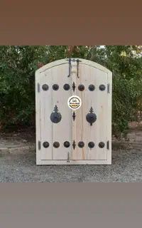 درب پنجره چوبی