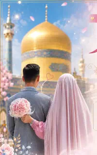 عکاسی عقد حرم با کیفیت و رایگان ثبت فقط برای امروز