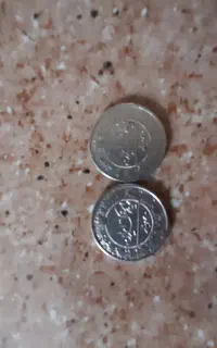 سکه کمیاب رایج مملکت ایران۵۰دینار۱۳۰۵و۱۳۰۷