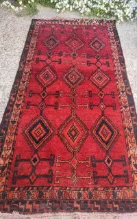 دو عدد قالی دستباف