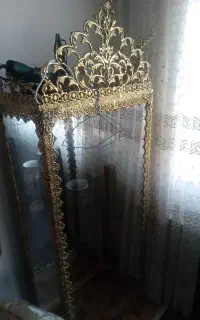لوستر بوفه ساعت برنز در حد نو