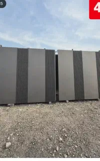 نعل اسب ابی باغی دکور حیاط سیم برق پارکینگ درب
