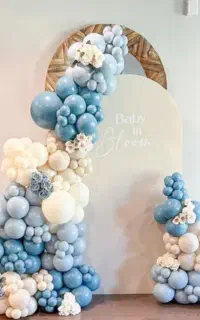 بادکنک آرایی یسرا گل آرایی طاق افتتاحیه حرفه ای