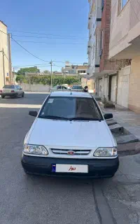 پراید ۱۳۱ بدون رنگ