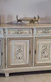 کنسول و آینه  تمام چوب