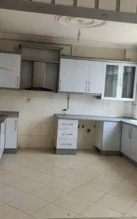 کابینت ملامینه به همراه هود و سینک