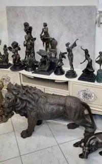مجسمه برنزی تیموچین