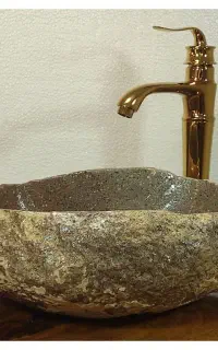 کاسه روشویی سنگی سنگ روشویی دست ساز سنگی