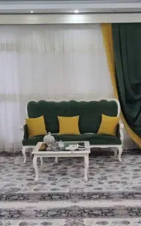 مبلمان ۷نفره کلاسیک و میز ناهار خوری ۴نفره