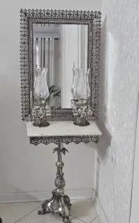 آینه و شمعدان