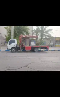 خدمات جرثقیل ایسوزوکفی 6تن خورموج،اهرم،کاکی ..