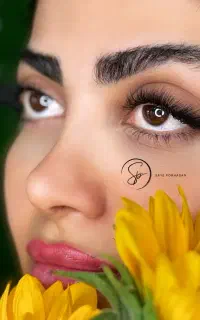 اموزش اکستنشن مژه با مدرک فنی حرفه ای (چالوس)