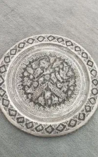 دو عدد سینی مسی